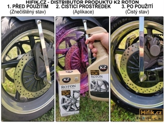 K2 ROTON 700 ml - profesionální čistič disků kol